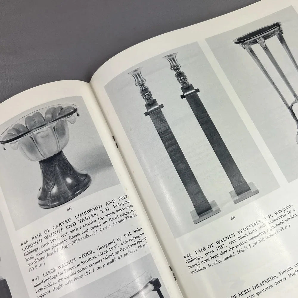 Sotheby's 1981 Auction Catalog Part One Neo-Classical Art Moderne Furniture